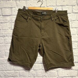DU/ER Men’s Olive Green Shorts 40 * 10